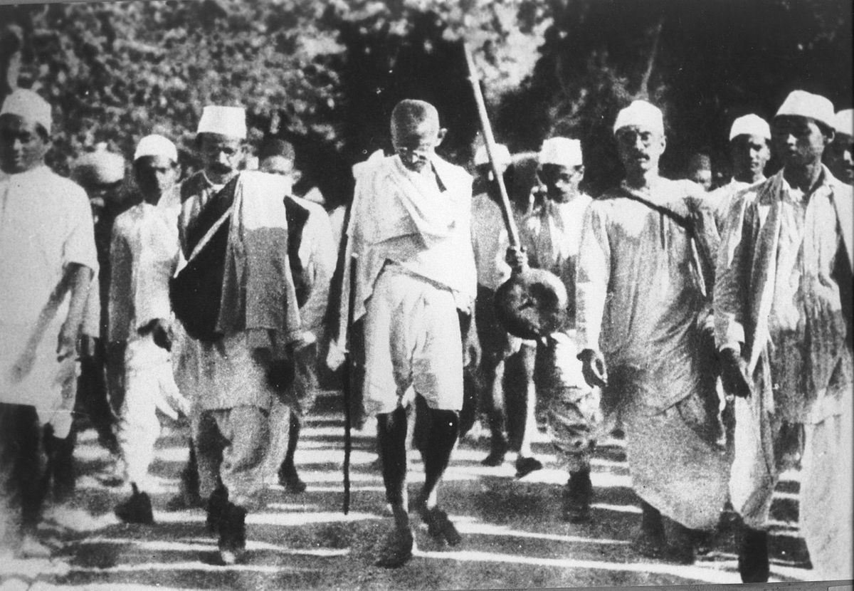 Gandhi en marche