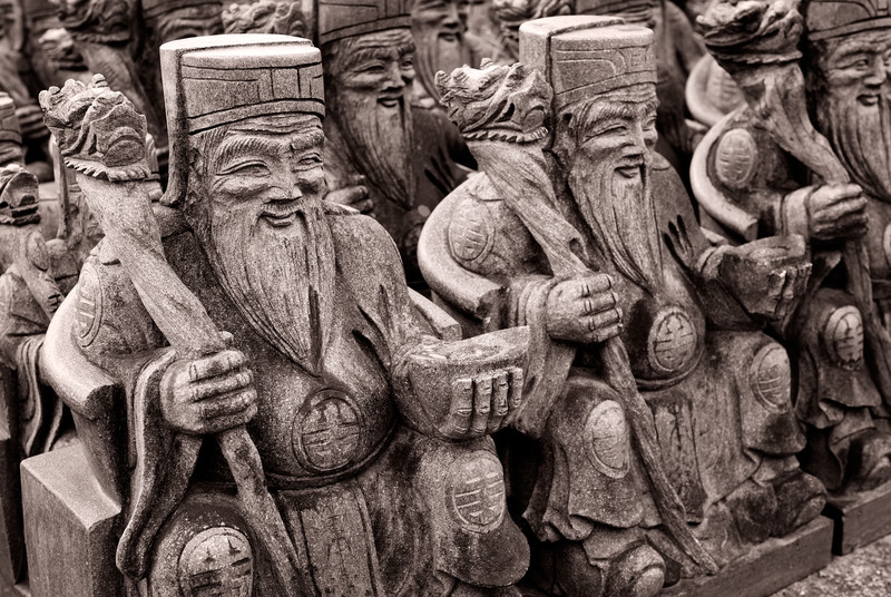 Statues chinoises