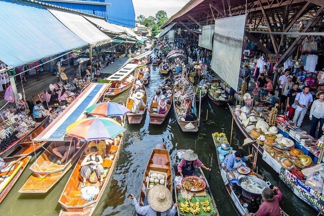 Marché flottant de Damnoen Saduak