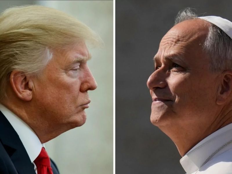 Donald Trump et le pape